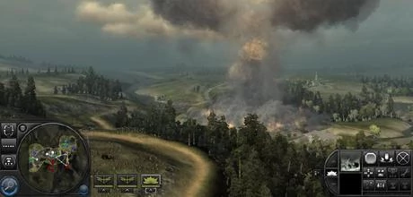 Screen z gry "World in Conflict"