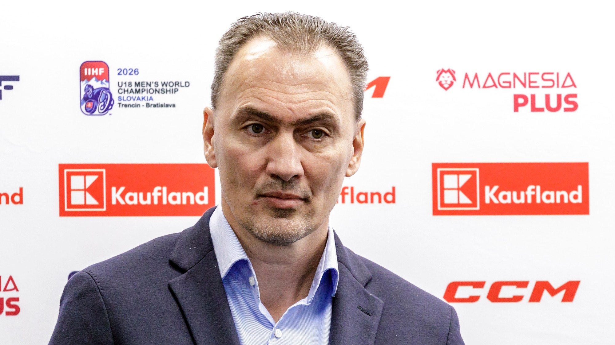 Prezident Slovenského zväzu ľadového hokeja (SZĽH) Miroslav Šatan. 