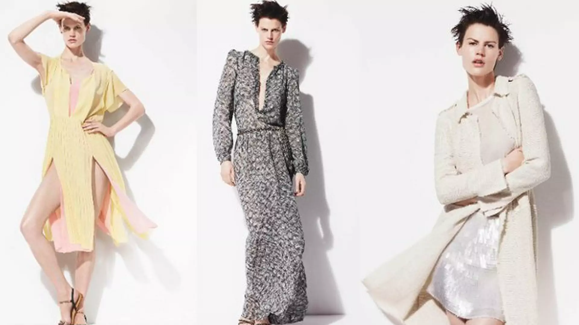 Romantycznie i ze smakiem - wiosenne sukienki Zara 2012