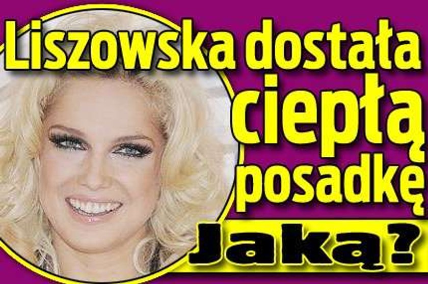 Liszowska dostała ciepłą posadkę. Jaką?