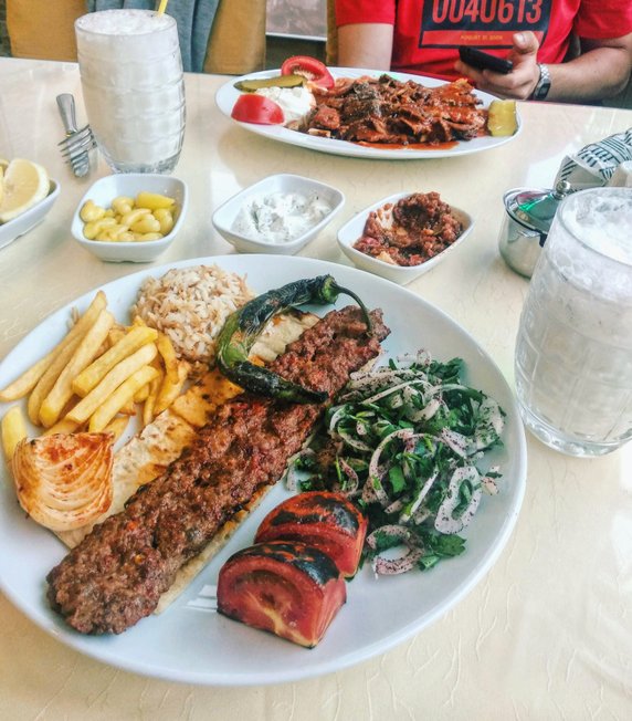 Adana i Iskender kebab