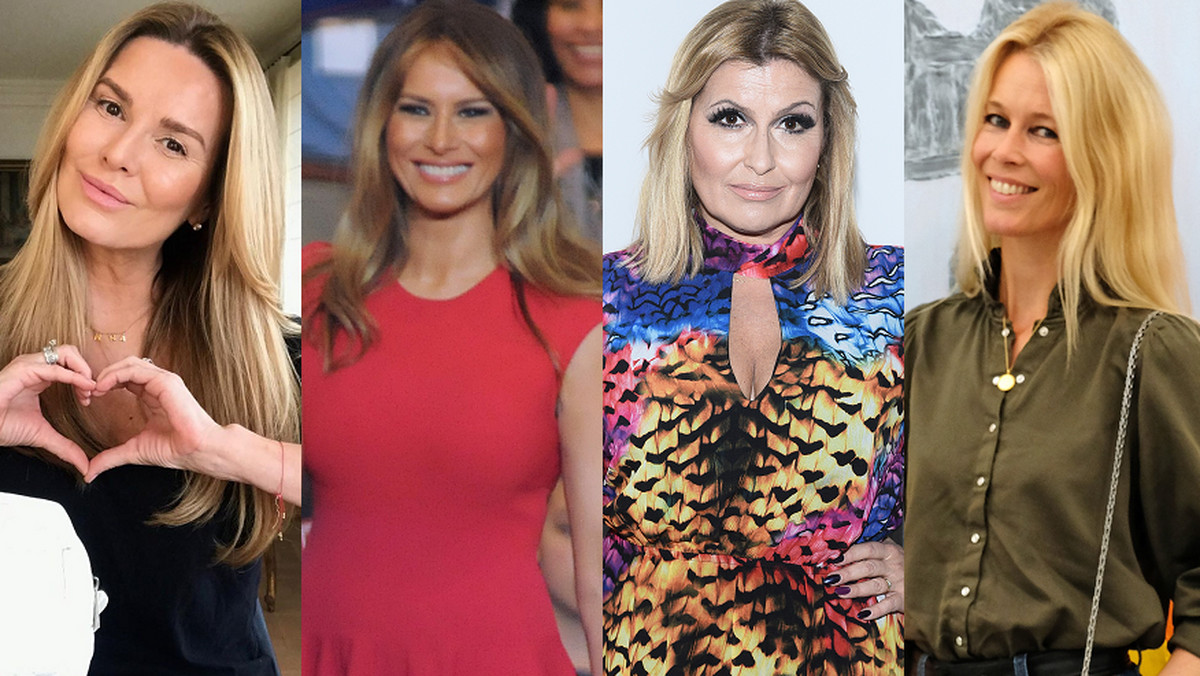 Hanna Lis, Melania Trump, Katarzyna Skrzynecka i Claudia Schiffer są w jednym wieku