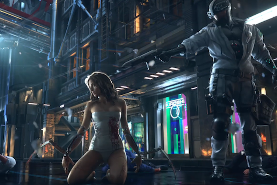 Teaser gry „Cyberpunk 2077”