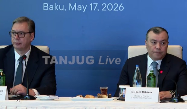 Vučić u Azerbejdžanu
