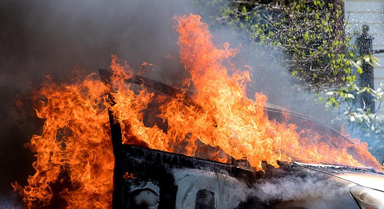 Man burnt to death inside his car at Buru Buru estate