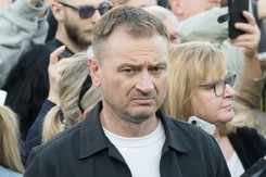 Nitras oskarża sztab Nawrockiego o zorganizowanie akcji przeciwko Trzaskowskiemu