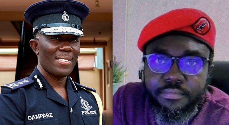 IGP, George Akuffo Dampare and Oliver Barker-Vormawor