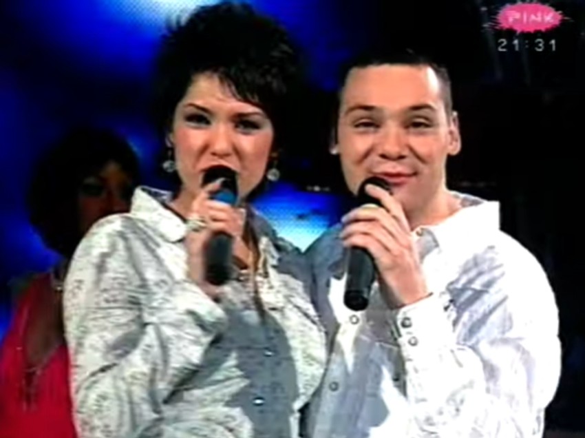 Tanja Savić i Darko Filipović nekada