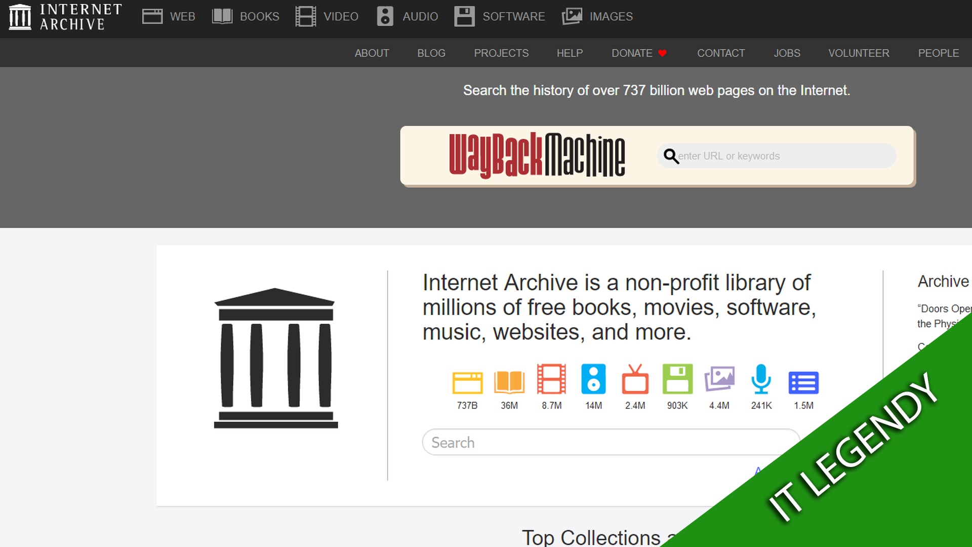 Web archive org file. Web archive org file