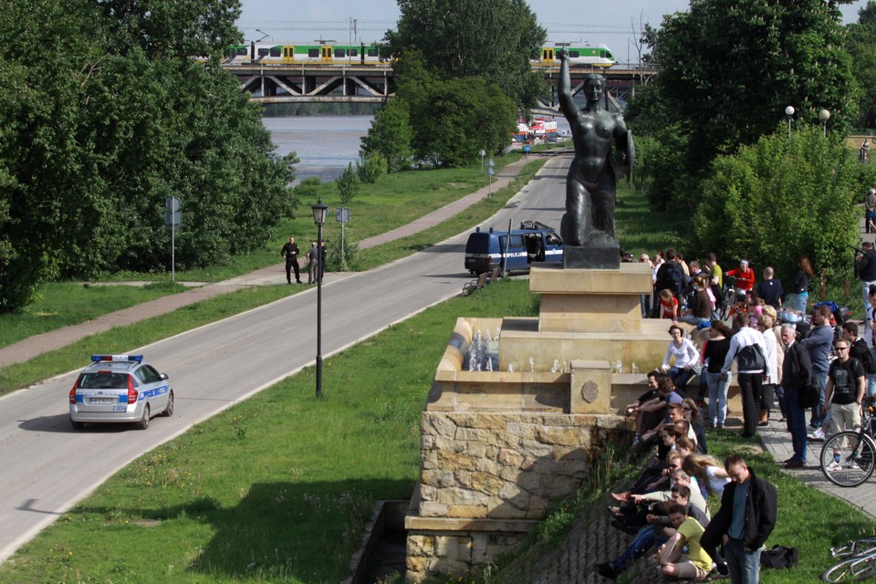 WARSZAWA WISŁA POWÓDŹ