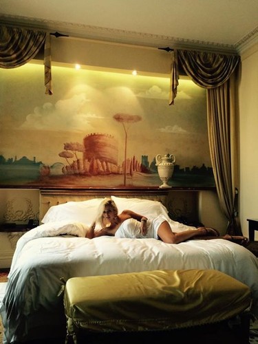 Doda i Emil Haidar w Rzymie