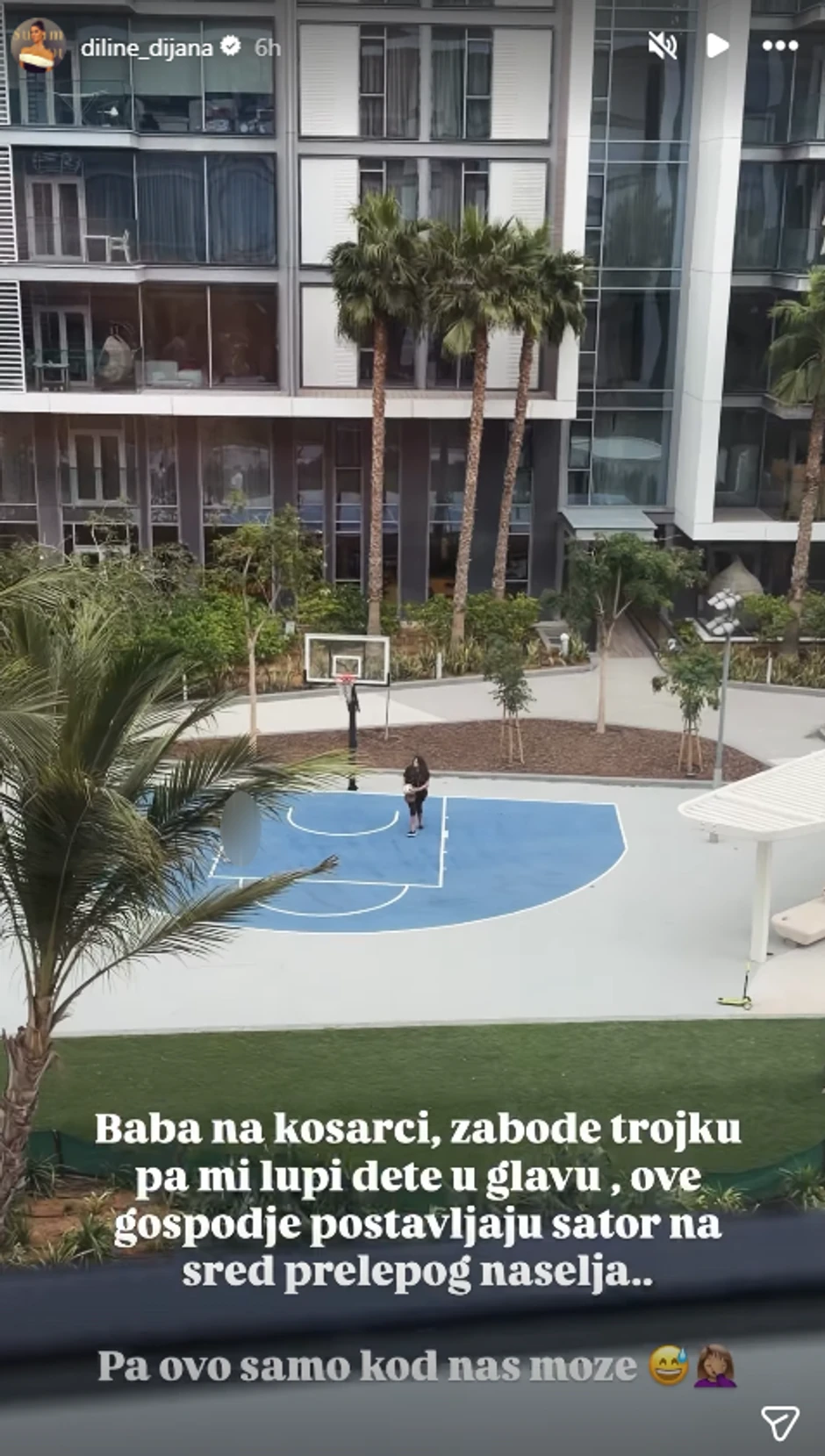 Dijana pokazala gde žive u Dubaiju