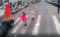 O włos od tragedii w Płocku. Kierowca, który o mało nie przejechał dzieci, już w rękach policji