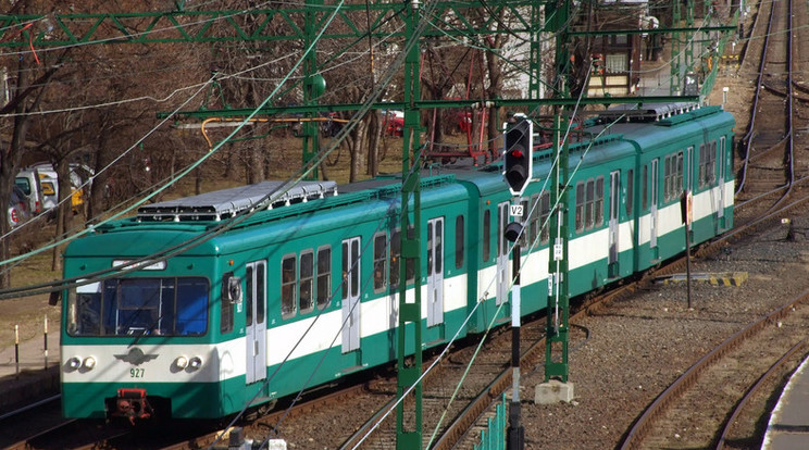 A ráckevei HÉV-en mutogatta magát a budapesti férfi /Fotó: MTI Jászai Csaba