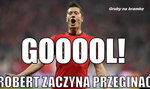 Kolejny hattrick Lewandowskiego! MEMY