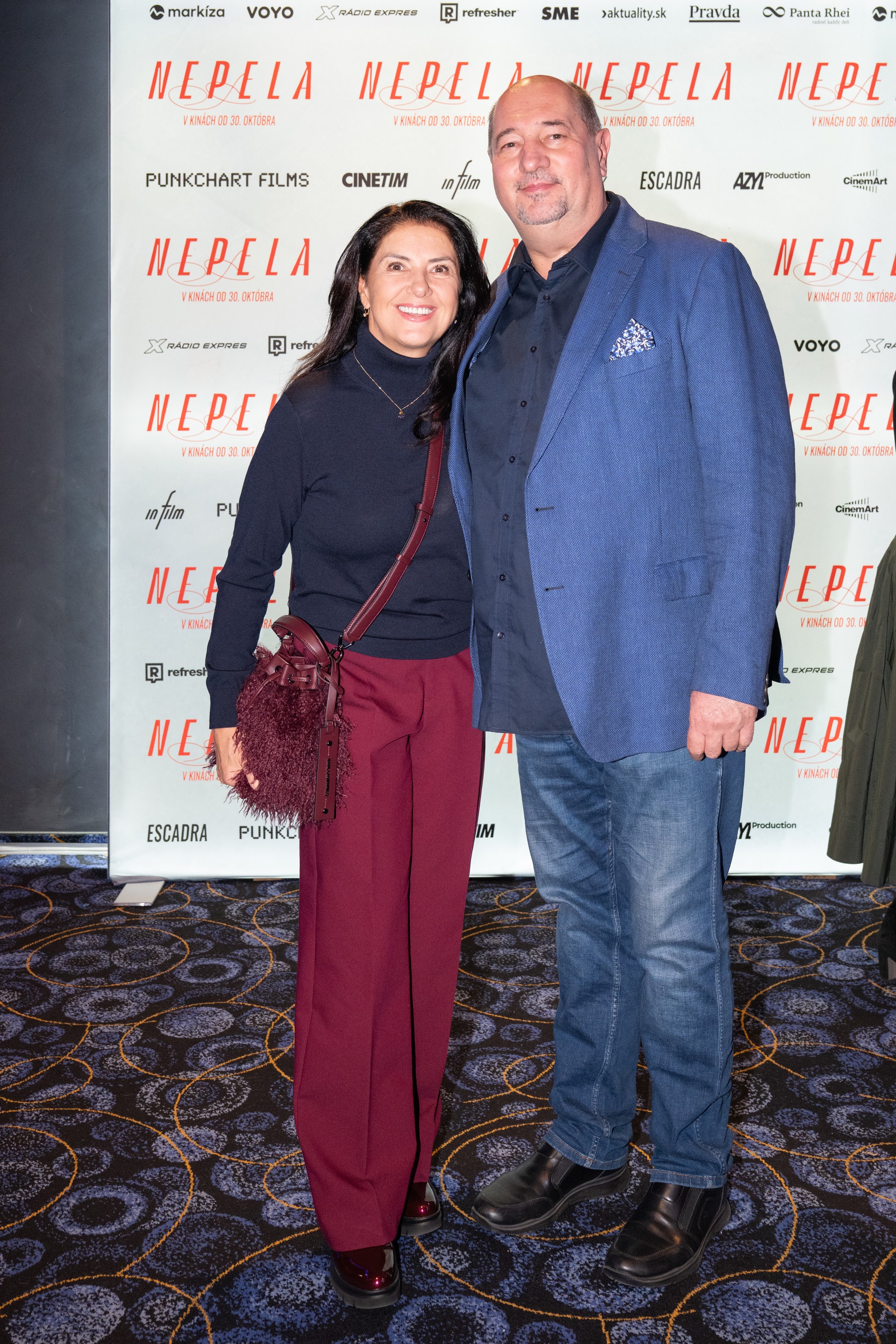 Iveta Malachovská s manželom.