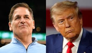 I truly don't hate him at all. I just think he was and would be a lousy president, billionaire Mark Cuban said of former President Donald Trump.Brian Fluharty via Getty Images; Kevin Dietsch via Getty Images