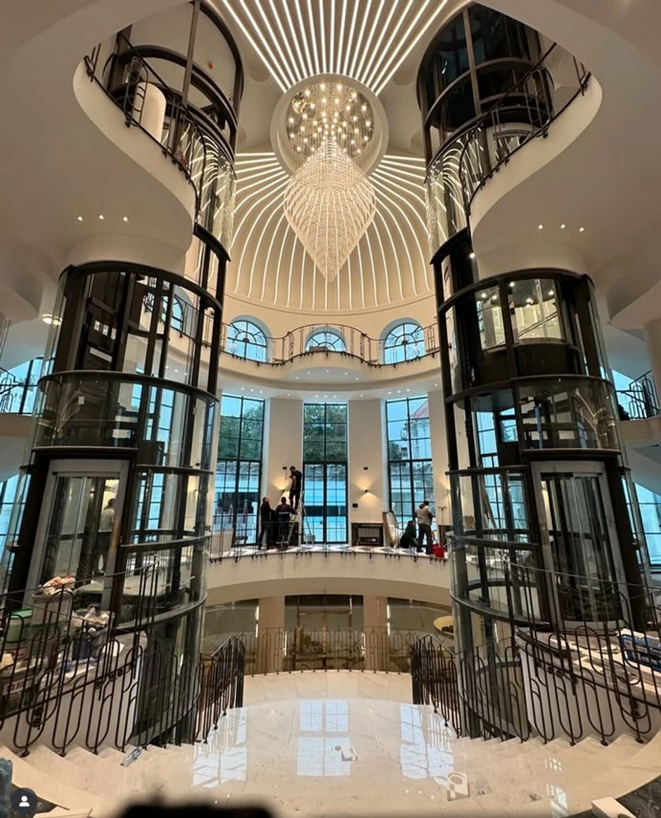 Unutrašnjost doma Željka Mitrovića