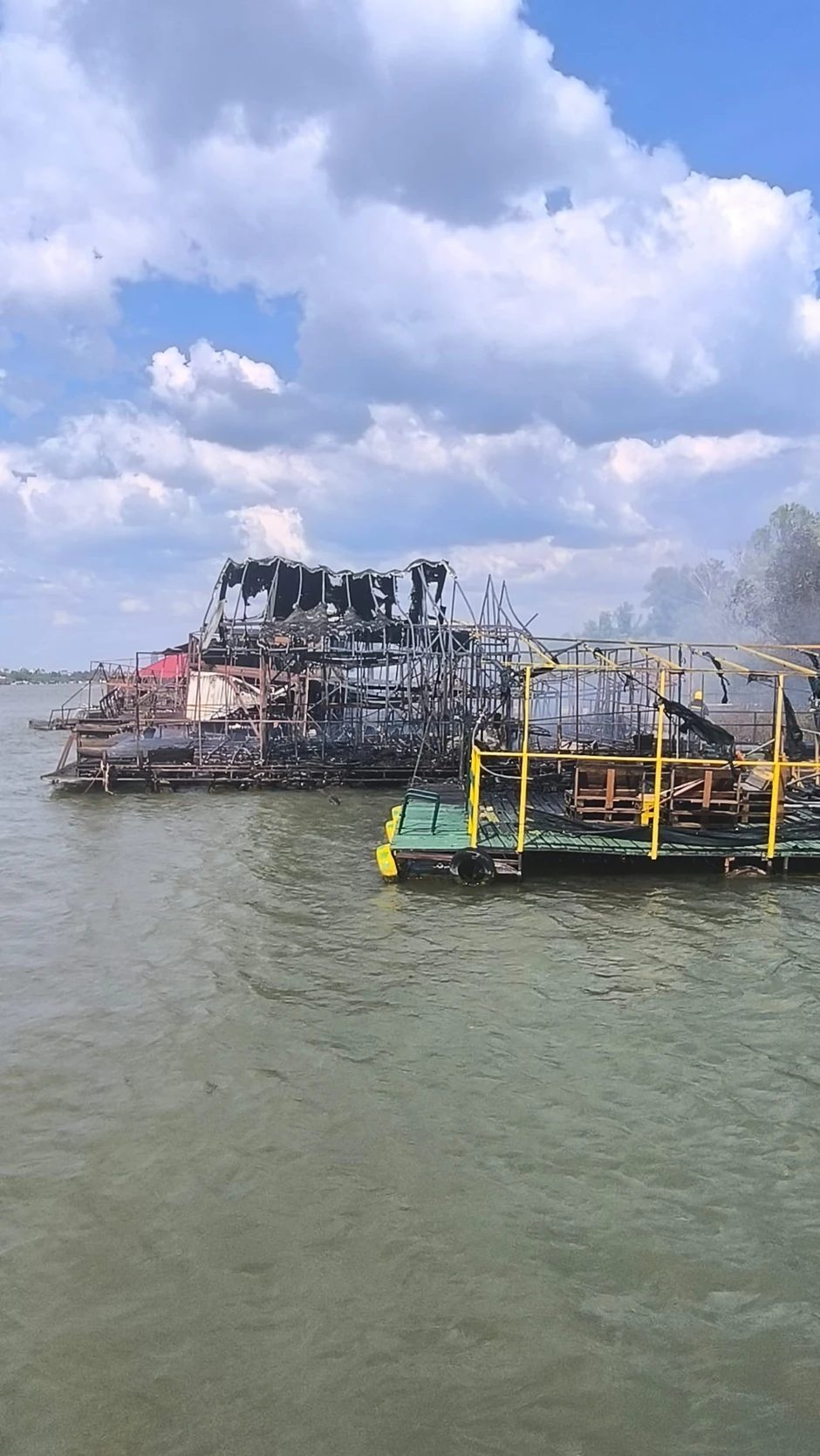 Požar na Makišu