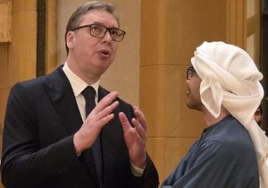 Predsednik Vučić se sastao sa šeikom Abdulom bin Zajedom al Nahjanom