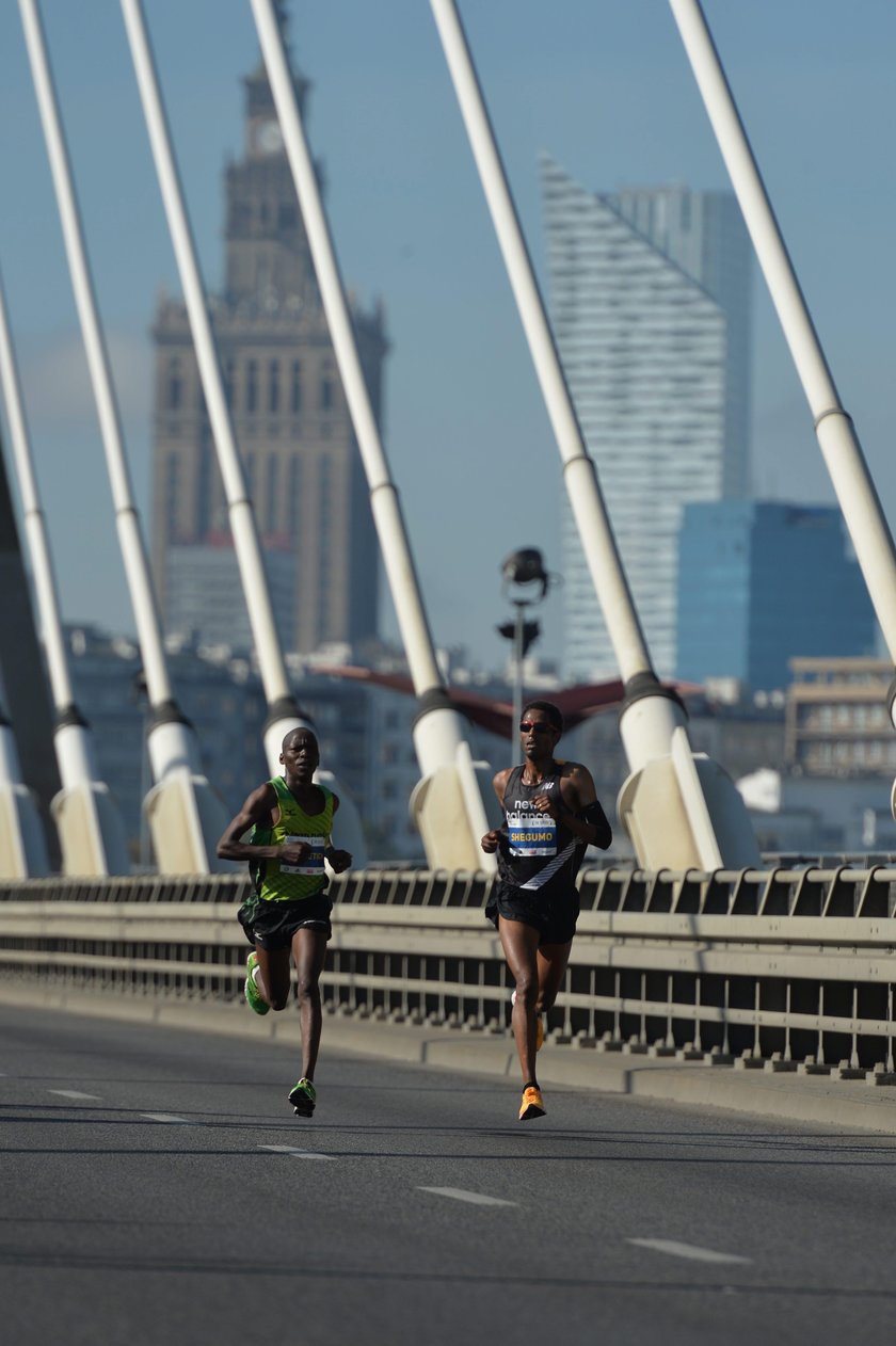 38. PZU Maraton Warszawski - Ezekial Omullo zwycięzcą. Shegumo szósty