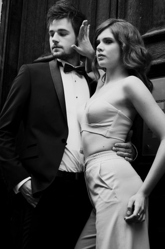 Olga Kaczyńska i Mateusz Jarzębiak w sesji Lu Guzendy