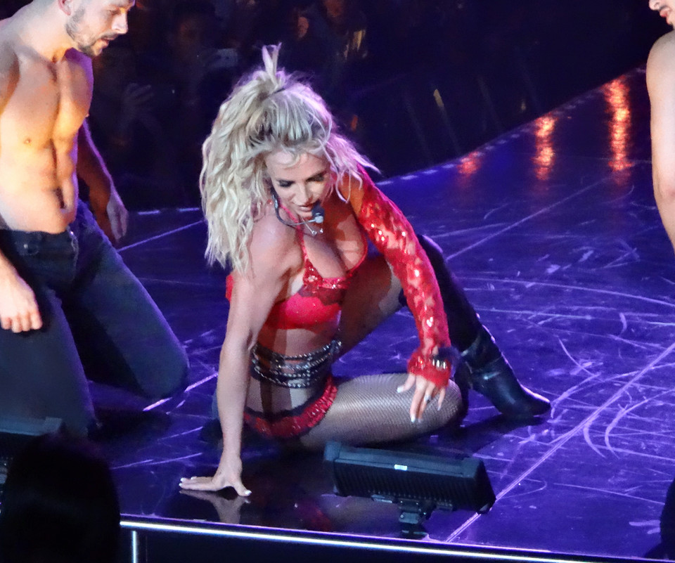 Britney Spears na koncercie w Las Vegas