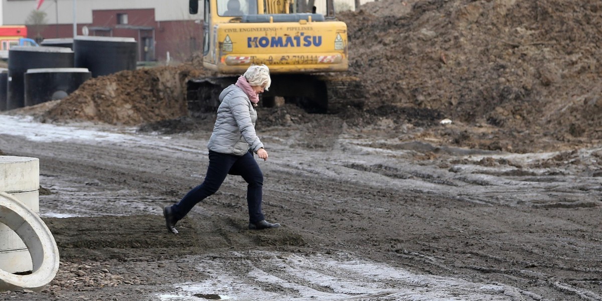 Mieszkańcy Ursynowa toną w błocie