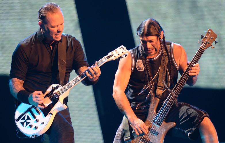 James Hetfield i Robert Trujillo w Warszawie