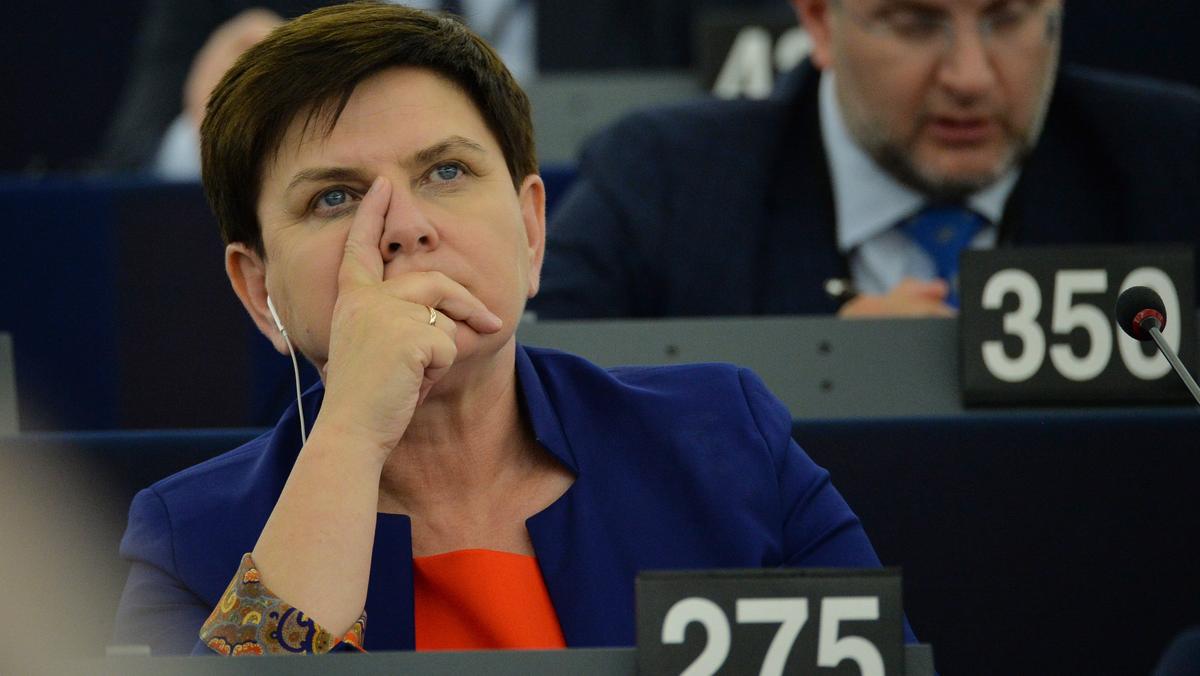 Beata Szydło europarlament bruksela głosowanie