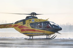 Oślepiał laserem pilota śmigłowca LPR. Policja namierzyła sprawcę