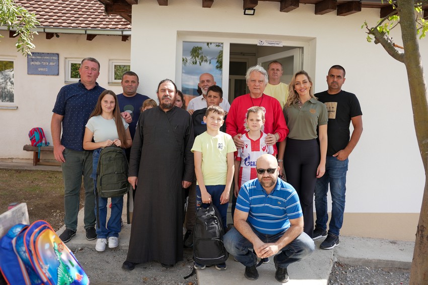 Uručenja donacije Fondacije Mozzart i Crvene zvezde