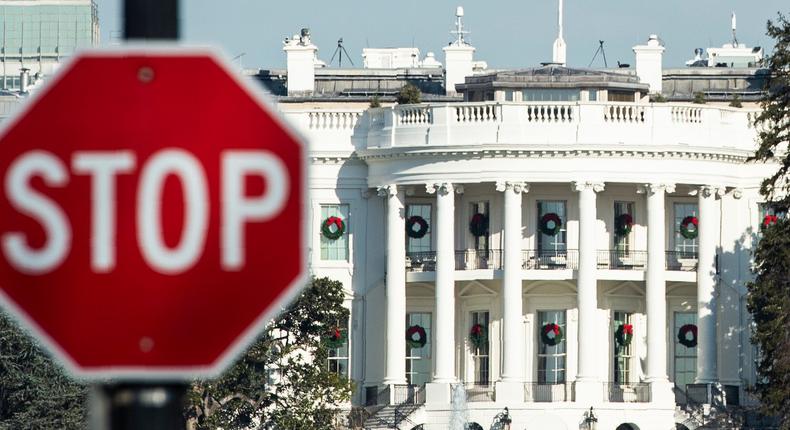 government shutdown white house