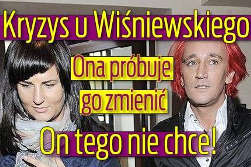 Kryzys w miłości u Wiśniewskiego!