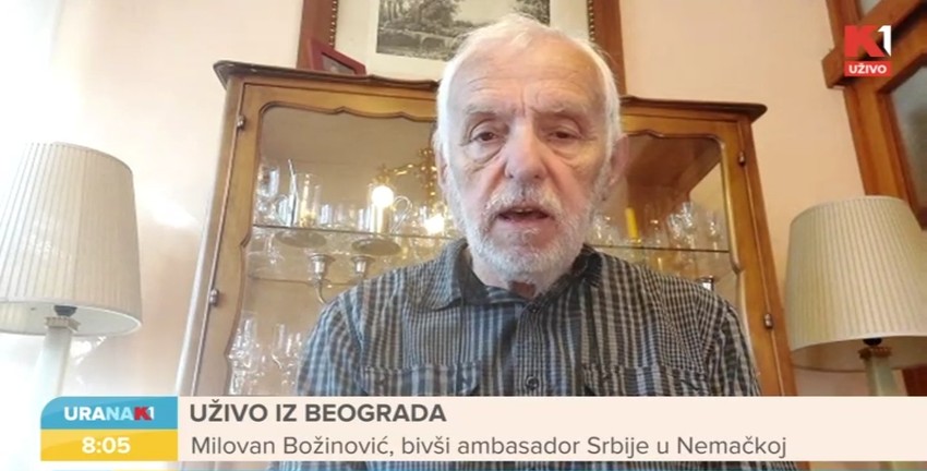 Milovan Božinović, bivši ambasador Srbije u Nemačkoj