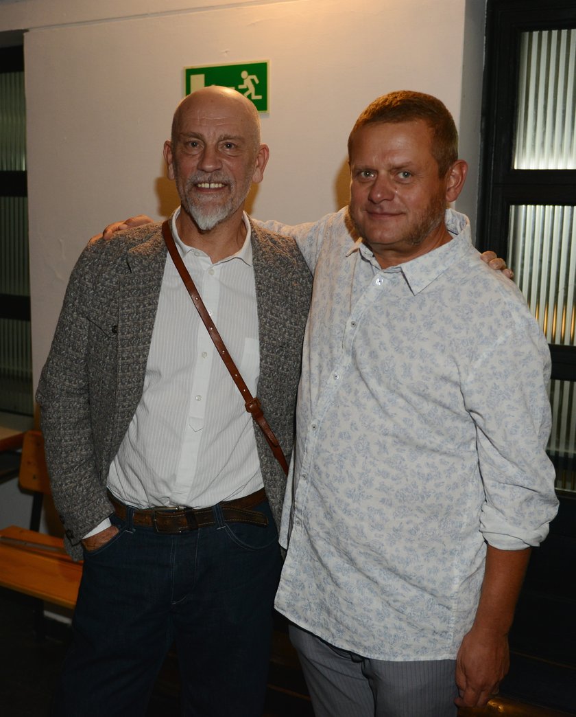 Kazik Staszewski i John Malkovich