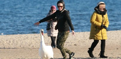 Ilona Ostrowska lata za łabędziem