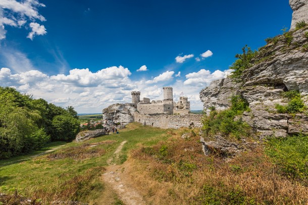 Zamek Ogrodzieniec lerzy w Jurze Krakowsko-Częstochowskiej, XIV-XV w.