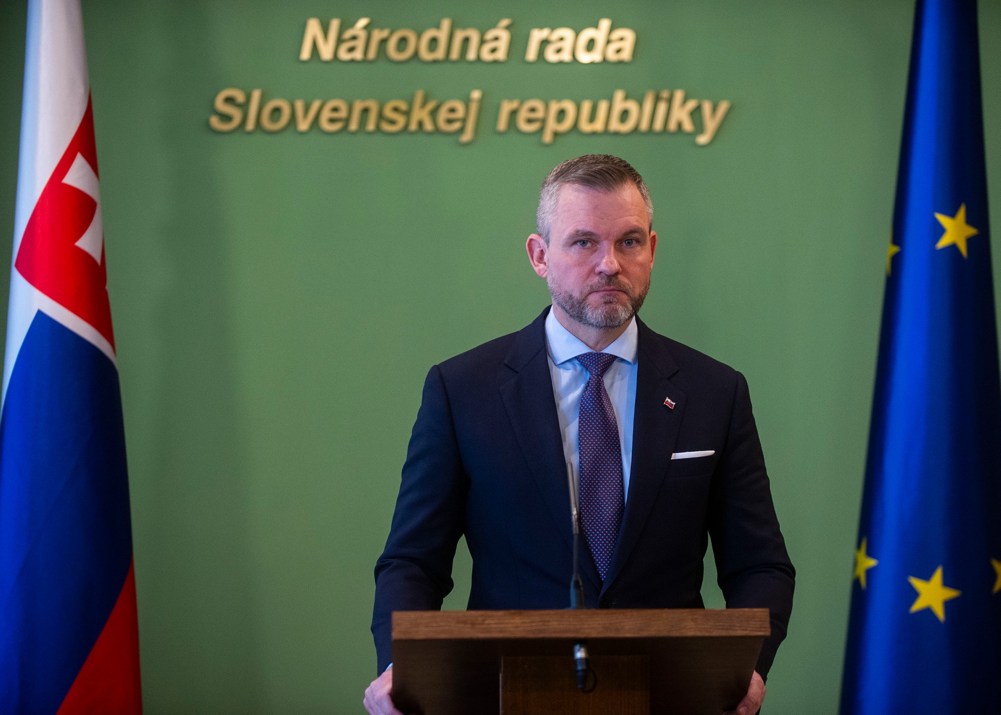 Predseda Národnej rady SR Peter Pellegrini.
