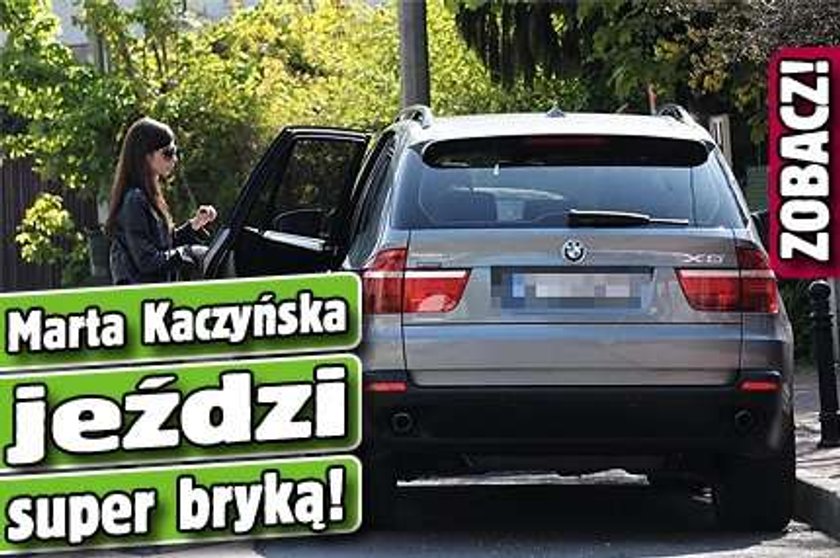 Nowe auto Marty Kaczyńskiej!