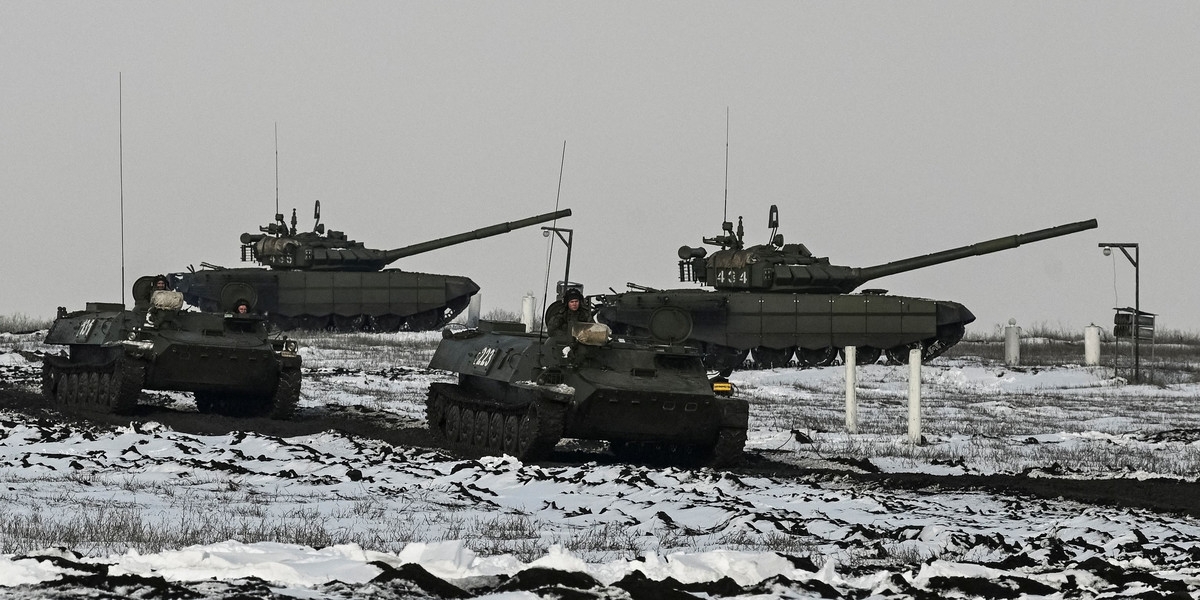 Rosja zgromadziła już 127 tys. żołnierzy przy granicy z Ukrainą. 
