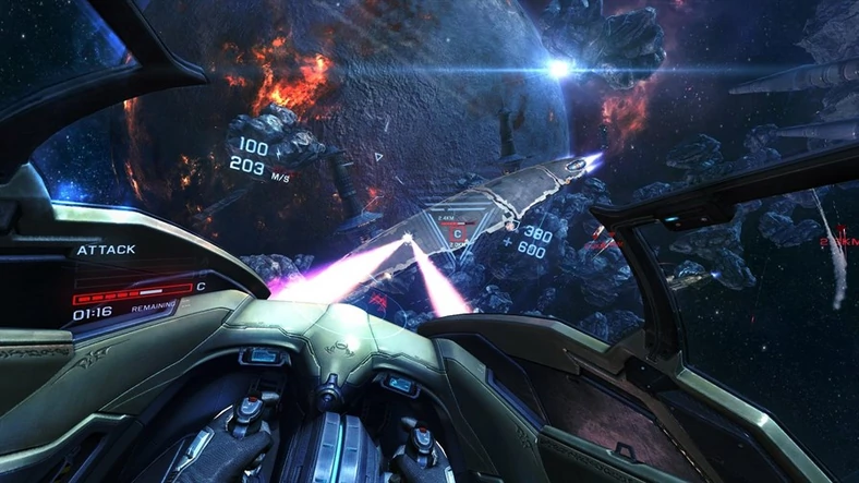Latanie kosmicznym statkiem bojowym i strzelanie do przeciwników w VR brzmi, jak coś, w co każdy chętnie zagra