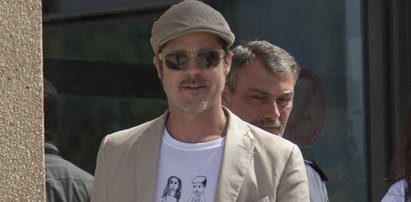 Brad Pitt w T-shircie projektu swojej córki