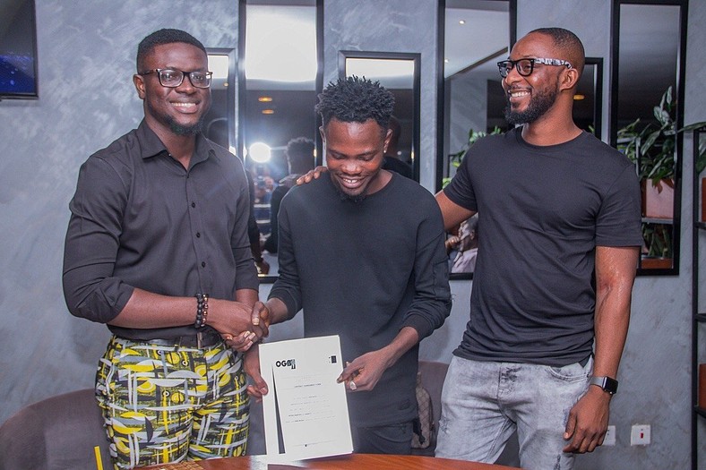 Fameye secures 5-year label deal with Ogidi Brown's OGB Music 