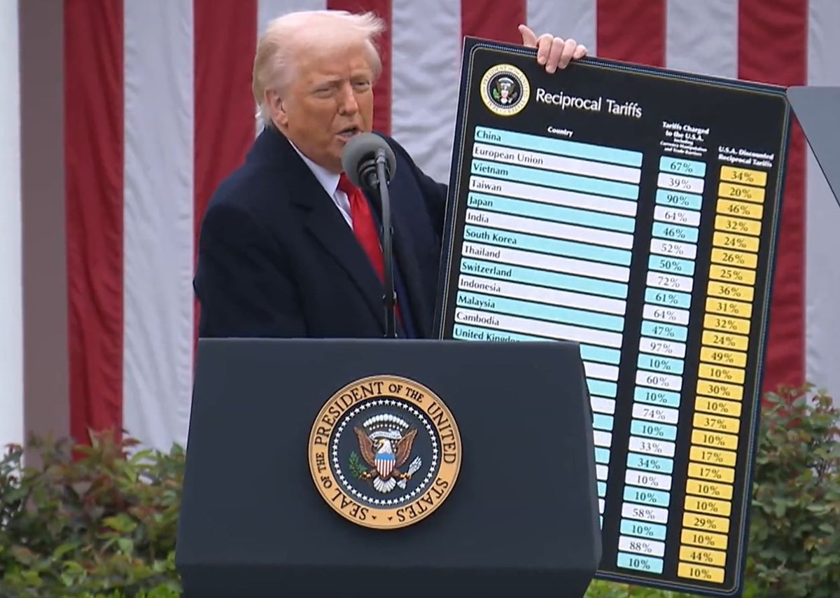 Dodatkowe cła Trumpa weszły w życie. Chiny płacą najwyższą stawkę