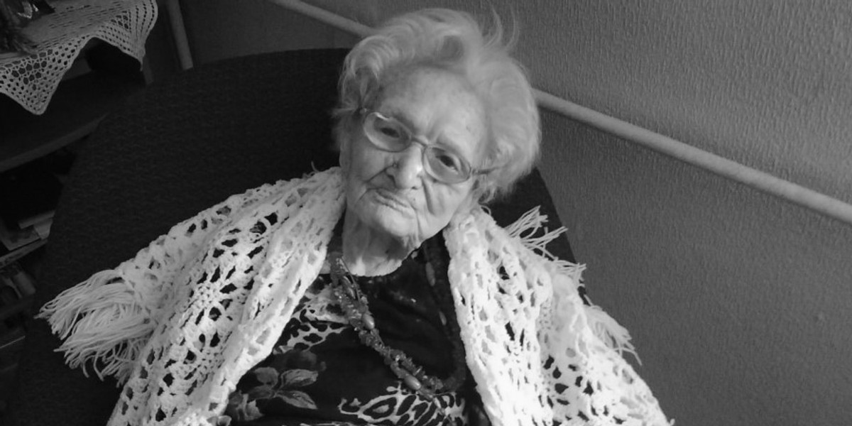 Tekla Juniewicz przeżyła 116 lat, 2 miesiące i 9 dni. Zmarła 19 sierpnia br.