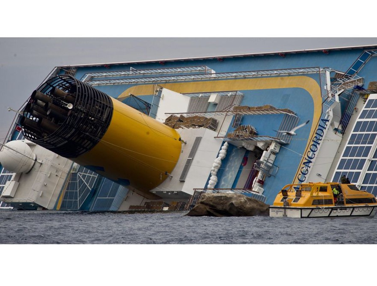 Wrak statku Costa Concordia