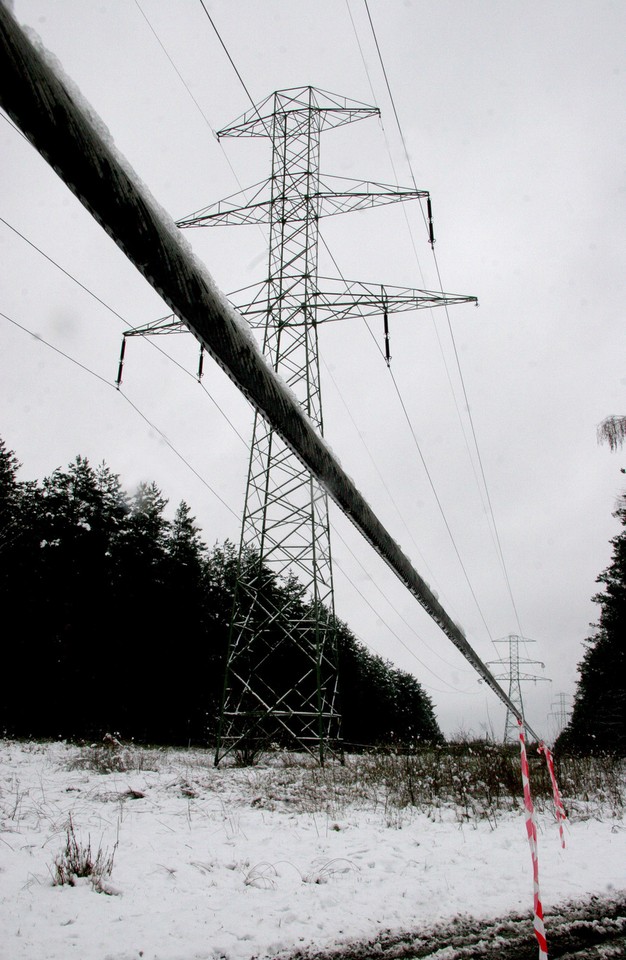 SZCZECIN ŻÓRAWIE ZACHODNIPOMORSKIE AWARIA ENERGETYKA