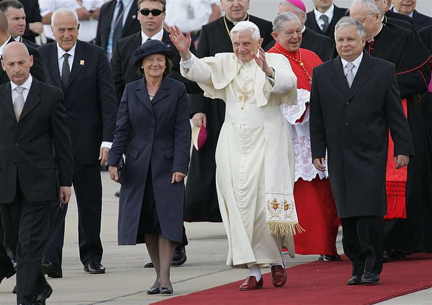 lech kaczyński,  maria, papież, benedykt XVI
