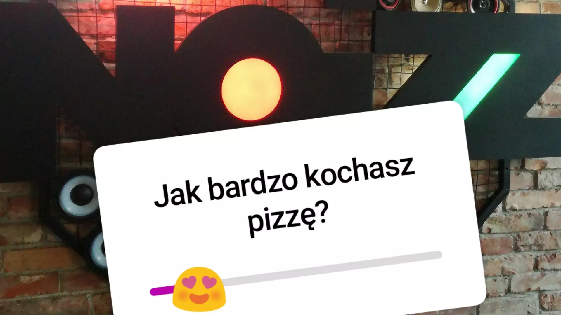 Nowa funkcja Instagrama. Zapytaj znajomych, jak bardzo lubią pizzę i koty